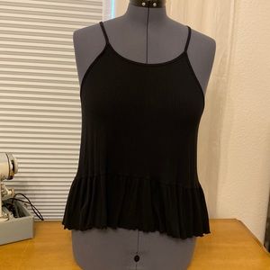 American Eagle Peplum Tank Top